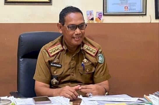 Kepala Dinas Pendidikan Parepare Makmur Husain jelaskan anggaran pembangunan toilet sekolah