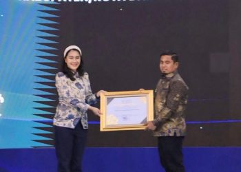Wali Kota Parepare Tasming Hamid menerima Penghargaan Nasional Pendataan Keluarga 2025