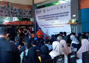 Pelatihan kebencanaan penyandang disabilitas di Kantor BPBD Parepare