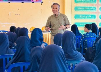 OSIS SMP Negeri 2 Parepare menggelar Kelas Inspirasi dan Motivasi di aula sekolah