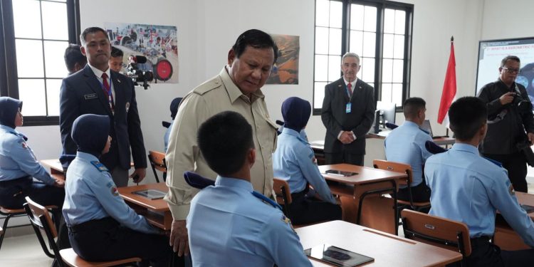 Presiden Prabowo Subianto meresmikan SMA Taruna Nusantara Malang