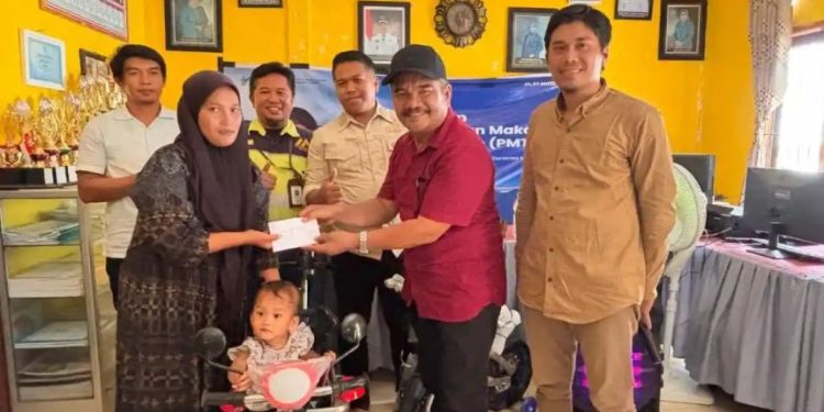 FPLB dan KWLT mengikuti monitoring program PMT PT Masmindo Dwi Area di Latimojong