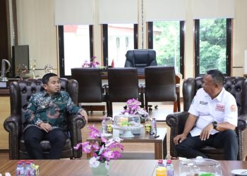 Wali Kota Parepare Tasming Hamid menerima audiensi IOF Parepare