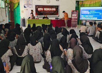 KPU Kota Parepare sosialisasi KPU Mengajar di SMA Negeri Parepare