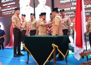 Pelantikan Kwarcab Gerakan Pramuka Kota Parepare masa bakti 2025–2030