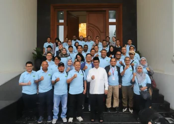 Menteri Pertanian Andi Amran Sulaiman dialog dengan pimpinan media Jawa Pos Group