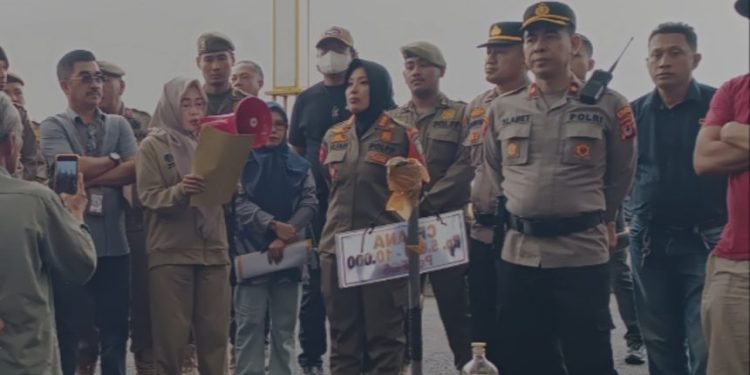 Pengamanan aset Pemkot Parepare di eks Pasar Seni Cappa Galung
