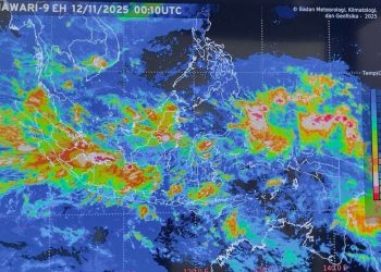 Peringatan dini cuaca ekstrem BMKG di Sulawesi Selatan