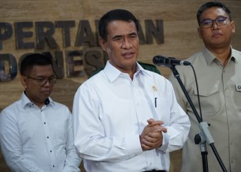Menteri Pertanian Andi Amran Sulaiman tinjau program cetak sawah nasional