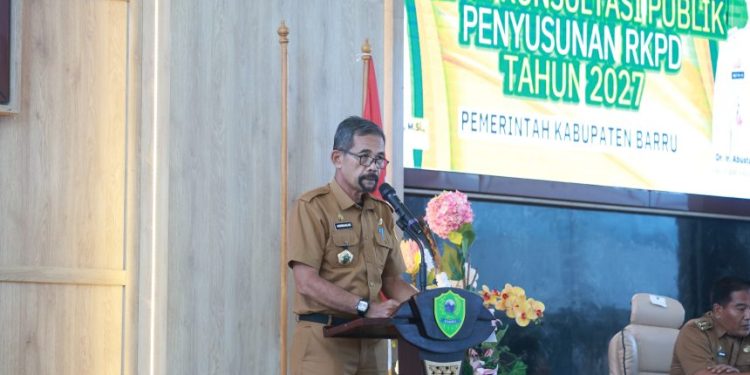 Forum Konsultasi Publik penyusunan RKPD Kabupaten Barru Tahun 2027