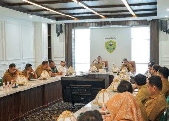 Rapat koordinasi persiapan Pilkades Barru 2026 bersama Forkopimda