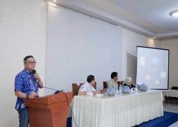 Wakil Bupati Barru Abustan Andi Bintang membuka Workshop Integrated Area Development Perhutanan Sosial