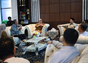 Bupati Barru menerima audiensi Balai Litbang Agama Makassar bahas indeks moderasi beragama