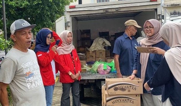 Gerakan Pangan Murah Pemkot Parepare di Pelataran Pizza Hut Mallusetasi