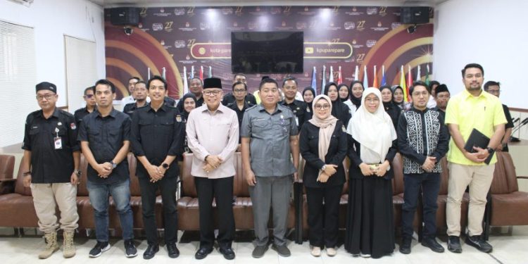 Taufan Pawe kunjungi KPU Parepare dalam silaturahmi kemitraan dengan penyelenggara pemilu