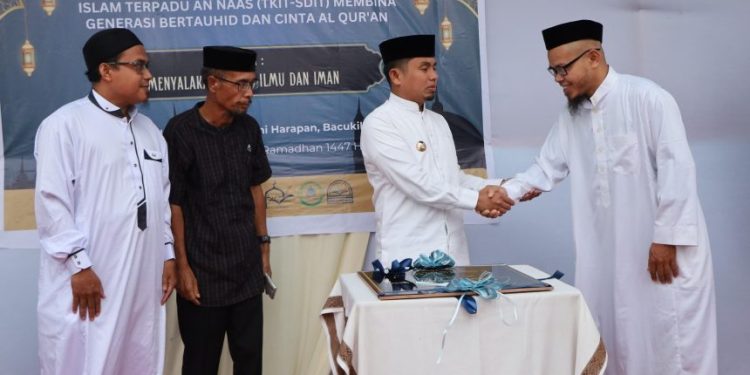 Wali Kota Parepare Tasming Hamid meresmikan Masjid Anas Bin Malik
