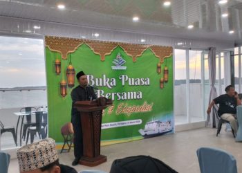 Buka puasa bersama PT Dharma Lautan Utama Parepare dengan agen dan ekspedisi
