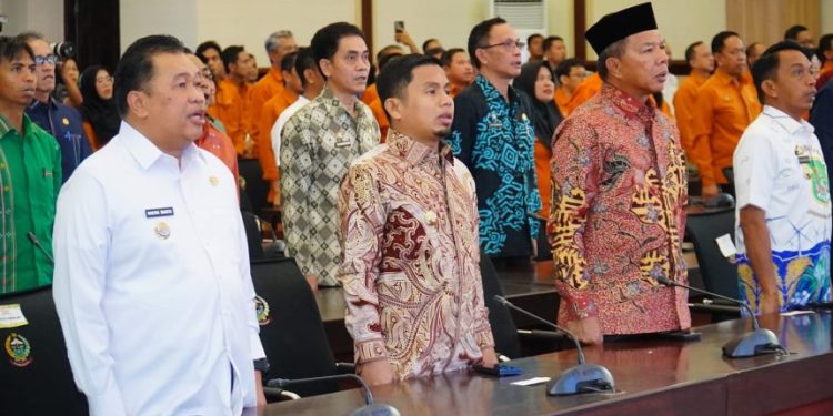Tasming Hamid hadiri MoU data statistik BPS Sulawesi Selatan di Makassar