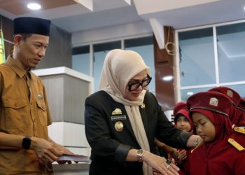 Bupati Barru Andi Ina Kartika Sari menghadiri silaturahmi siswa Sekolah Rakyat Barru