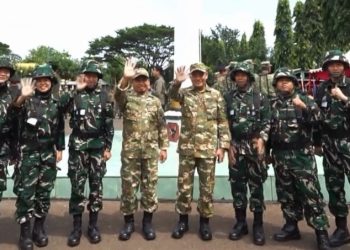 Pelatihan dasar kemiliteran ASN Komcad 2026 di Rindam XIV Hasanuddin