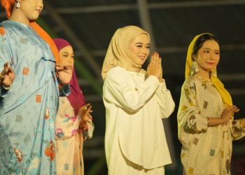 Fashion show Nona Malebbi di Ramadan Fair Parepare