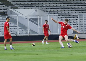 Timnas Indonesia latihan jelang final FIFA Series 2026
