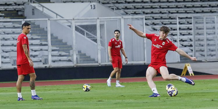 Timnas Indonesia latihan jelang final FIFA Series 2026
