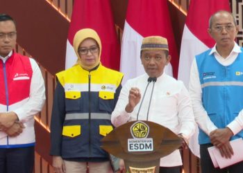 Bahlil Lahadalia menyampaikan cadangan BBM nasional masih aman