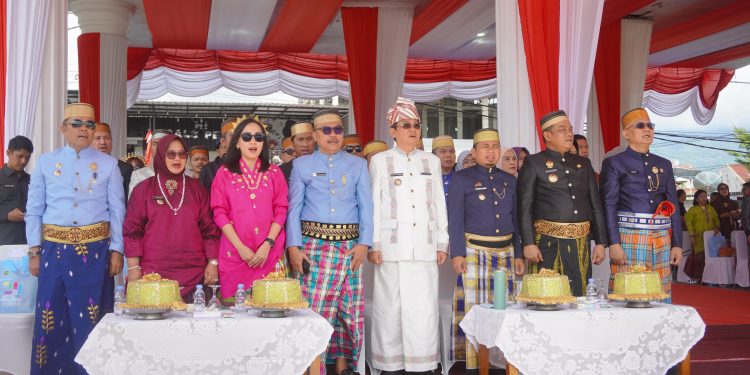 Wali Kota Parepare Tasming Hamid hadir di peresmian Lapangan Gaspa Palopo