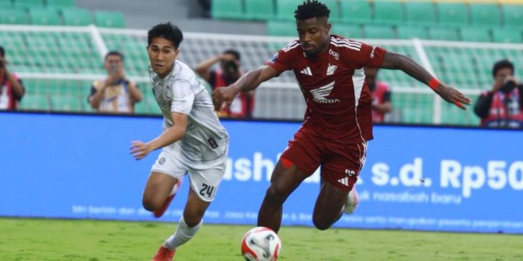 Pertandingan Bali United vs PSM Makassar di Stadion Kapten I Wayan Dipta