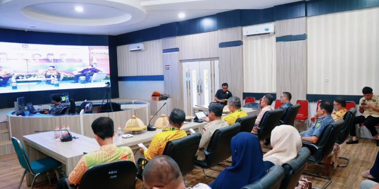 Pemkab Barru mengikuti talkshow pencegahan korupsi