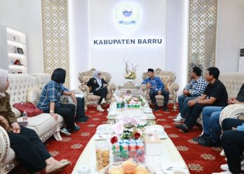 Bupati Barru terima audiensi Polda Sulsel bahas Pilkades 2026