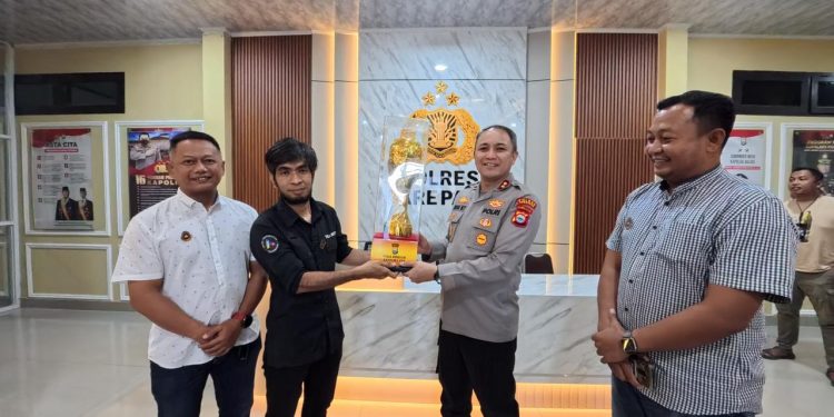 Kapolres Parepare Cup 2026 audiensi PSSI Parepare