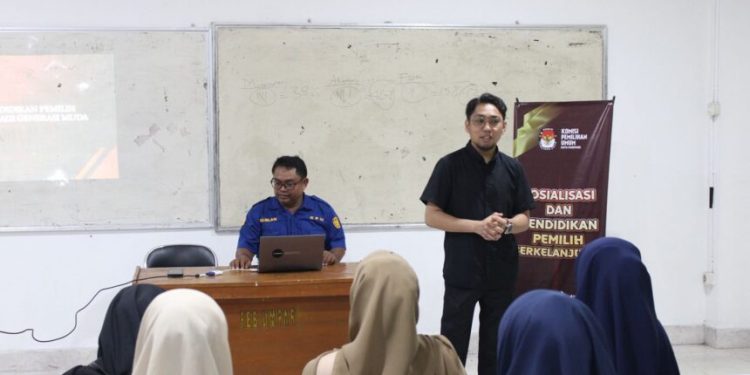 Sosialisasi KPU Parepare kepada mahasiswa di kampus