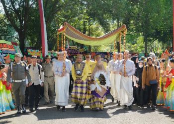 Bupati Barru Andi Ina saat HUT ke-66 Barru di DPRD