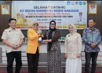 Bupati Barru sambut supervisi KKN UNM 2026
