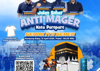 Jalan Sehat Anti Mager Parepare 2026 Kampung Enjoy