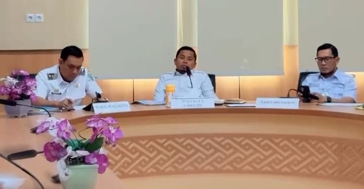 rapat persiapan hut parepare 2026 tasming hamid