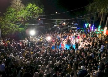 Suasana CFD dan CFN Parepare di Mattirotasi dipadati warga