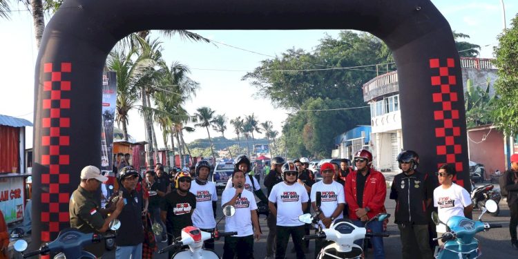 Tasming Hamid membuka kegiatan Mods Mayday Ajatappareng 2026 di Parepare
