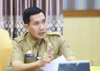 Sekda Parepare Amarun Agung Hamka menjelaskan anggaran makan minum Rp7,2 miliar