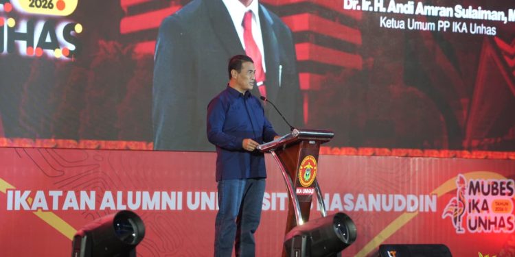 Amran Sulaiman terpilih Ketua IKA Unhas 2026 2030