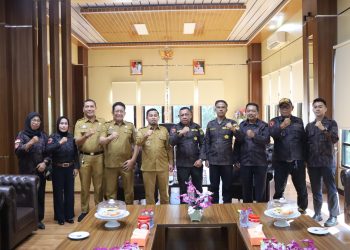 Wali Kota Parepare Tasming Hamid menerima audiensi KBPP Polri dan APINDO
