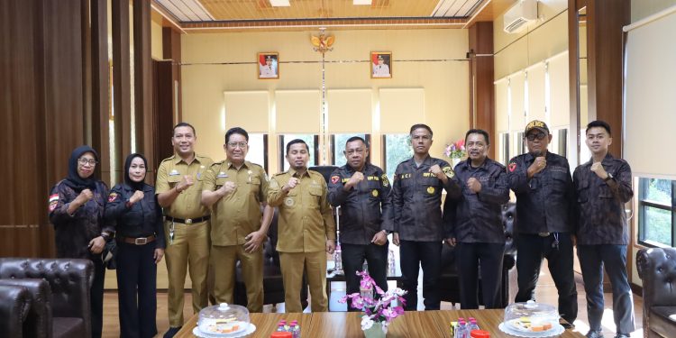 Wali Kota Parepare Tasming Hamid menerima audiensi KBPP Polri dan APINDO