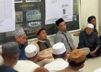 Tasming Hamid saat Safari Dakwah ASN di Masjid Agung Parepare