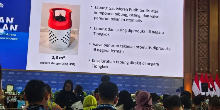 Tabung Merah Putih pengganti LPG 3 kg sedang dipersiapkan pemerintah