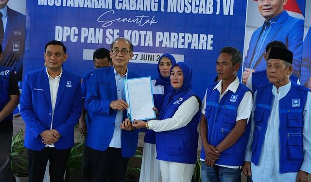 Muscab PAN Parepare mengukuhkan pengurus DPC se-Kecamatan Kota Parepare