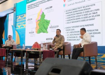 Hermanto paparkan pengelolaan sampah Parepare pada Raker APEKSI Komwil VI 2026 di Kendari