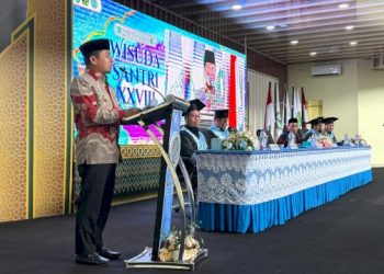 Tasming Hamid menghadiri Wisuda Santri XXVIII LPPTKA-BPKRMI Kota Parepare