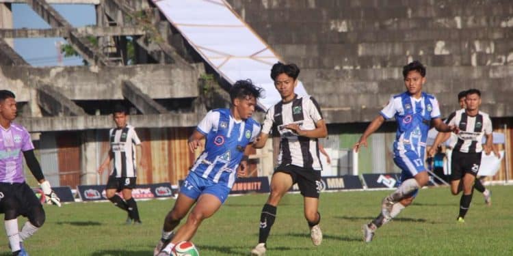 Pemain Persipare merayakan gol saat menghadapi Compong FC di Sidrap Cup 2026